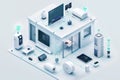 Secure home automation in high tech homes utilizes advanced system hardening and digital protection techniques.