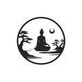 Zen logo Royalty Free Stock Photo