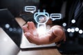AI generates business communication and the development of chatbot digital technology, Artificial intelligence open for chat