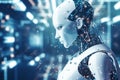 AI generative. Artificial intelligence concept