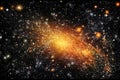 AI generative. Background of a galaxy in universe