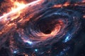 ai generative black hole door to another dimension in outer space