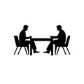 Business meeting icon