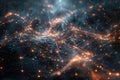 ai generative digital line neuron network