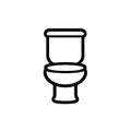 Toilet closet icon