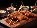 Chicken Lollipops Royalty Free Stock Photo