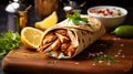 Chicken Shawarma Royalty Free Stock Photo