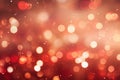 Ai generative. Christmas bokeh background