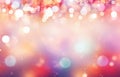 Ai generative. Christmas bokeh background