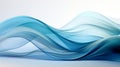 AI generative modern wave curve abstract for background presentation and wallpaper