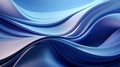 AI generative modern wave curve abstract for background presentation and wallpaper