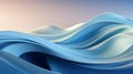 AI generative modern wave curve abstract for background presentation and wallpaper