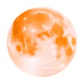 AI- Generative Planet Mars Stunningly Detailed and Isolated View with a Transparent Background for Creative Projects and