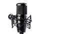 Ai generative. Professional studio microphone on white