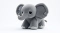 AI generator image of elephant doll Royalty Free Stock Photo