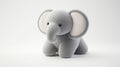 AI generator image of elephant doll Royalty Free Stock Photo