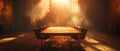 AI generator image of Pool table, snooker table Royalty Free Stock Photo