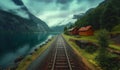 AI generator image of Transportation and Communications