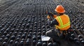 AI generator images of engineer, technician checking