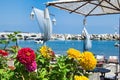 Ai Giannis, Pelion Volos. Cosmopolitan resort of Eastern Pelion, Agios Ioannis. Greece Royalty Free Stock Photo