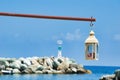 Ai Giannis, Pelion Volos. Cosmopolitan resort of Eastern Pelion, Agios Ioannis. Greece Royalty Free Stock Photo