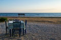 Ai Giannis, Pelion Volos. Cosmopolitan resort of Eastern Pelion, Agios Ioannis. Greece Royalty Free Stock Photo