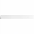 AI image, Pure White Rectangular Prism on Minimalist Plain Background, simple geometric shape Royalty Free Stock Photo