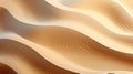 AI image, Serene sand dune formations, soft beige hues, abstract textured pattern, smooth waves Royalty Free Stock Photo