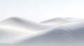 Mystical Landscape Illusion: Mountains and Desert in Abstract Brilliance in Silber/Grey