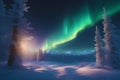 AI painted a mesmerizing scene of the Northern Lights