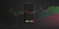 AI Powered Digital Business and Market Analysis, Stock Trading, Investment Helper Apps, Robo-Advisor Concept
