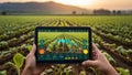 AI-Powered Precision Agriculture Technology for Smart Farming and Plant Monitoring.