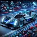 AI Powered Race Car A race car with AI algorithms that optimize