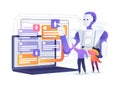 AI-Powered Task Prioritization Tools abstract concept vector illustration. Royalty Free Stock Photo