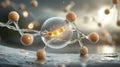 AI-Powered Tool Reveals Enzyme Interactions Generative AI Illustration