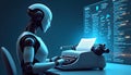 AI Revolution: Robot Writer at Work