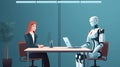 AI stealing our jobs, AI job interview. Generative AI