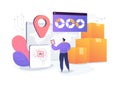 AI-Streamlined Routine Inquiries Handling abstract concept vector illustration.