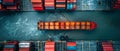 AI Streamlines Shipping, Boosts Efficiency & Cuts Costs. Concept Artificial Intelligence, Shipping