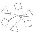 AI Supervised learning icon