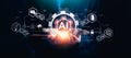 AI tech enhances businesses by processing data, improving decision-making, developing innovative products, automating processes,