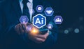 AI tech enhances businesses by processing data, improving decision-making, developing innovative products