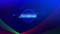 Ai tech Text to image, virtual graphic with AI, Artificial Intelligence, using command prompt for generates something, Futuristic