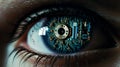 AI technologies incorporated in humans, bionic eye
