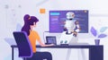 AI virtual chatbots empower developers to perform hands-on tasks such as generating custom code segments or refactoring existing