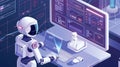 AI virtual chatbots empower developers to perform hands-on tasks such as generating custom code segments or refactoring existing