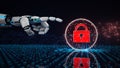 AI Web Security Royalty Free Stock Photo