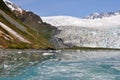 Aialik glacier, Kenai Fjords NP, Alaska Royalty Free Stock Photo