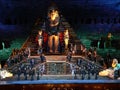 Aida at arena, Verona (Italia ) Royalty Free Stock Photo