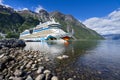 AIDAsol at Eidfjord Cruise Terminal/ Norway